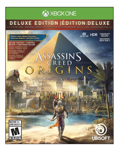 Assassin's Creed: Origins Deluxe Edition Xbox Digital Codigo