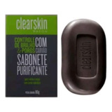 Avon Sabonete Purificante Controle De Brilho Com Carvão 80g