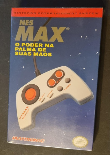 Controle Nes Max Playtronic Nintendo Lacrado De Fábrica