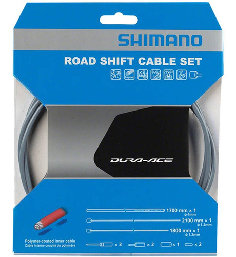 Kit Shimano Dura Ace Cables Y Funda De Cambio Bicicleta Ruta
