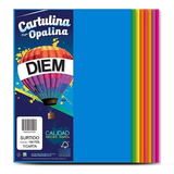 Paq Papel Opalina Carta Colores Surtidos 500hjs 176g