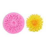 Molde Silicona Gerbera Xl Fondant Porcelana Fria