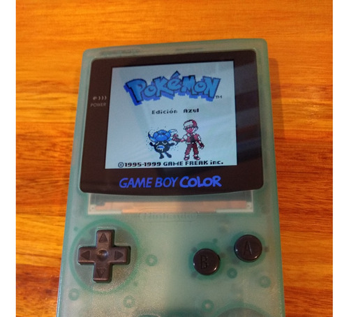 Nintendo Game Boy Color Pantalla Ips + Pokemon Azul