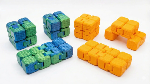 Cubo Infinito Fidget Anti Estresse Articulado Lembrancinha