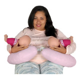 Almofada De Amamentação Bebe Gêmeos Extra Grande