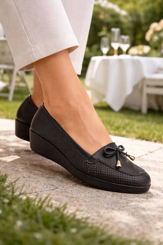 Zapato Plataforma Bajo Dama Cómodo Casual Descanso Bonito | Meses sin interés