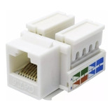 Jack Rj45 Hembra Cat Categoria 6 Ficha Red Utp X 10 Unidades