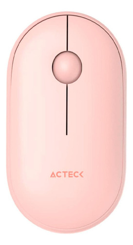 Mouse Acteck Óptico Optimize Ed Mi460 Inalámbrico Usb-a Rosa