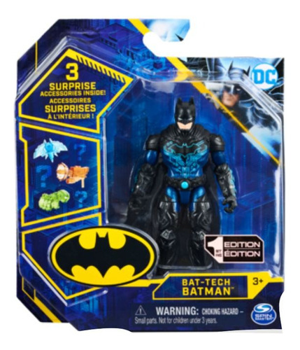 Figura Batman Original Bat Tech Spin Master Dc