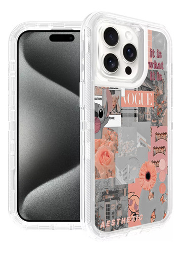 Funda Protector Tricapa Rudo Acrigel De Collage Mujer Cool )