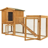 Gallinero Grande De Madera Para Exteriores Con Puerta