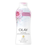 Olay Jabon Liquido Bodywash Agua De Rosas 650ml.