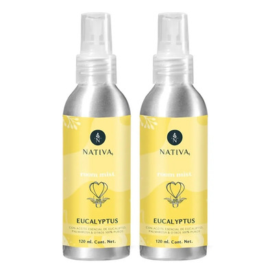 Spray Ambiental Eucalipto VN Aromaterapia 323ml Kit 2 Unidades | Meses sin interés