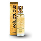 Perfume Feminino Voluptuous 15ml Amakha Paris Fragrância Chipre Frutal Noite Edp Fixação Spray Presente Mini Notas