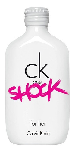 Ck One Shock Eau De Toilette 100 ml Para  Mujer