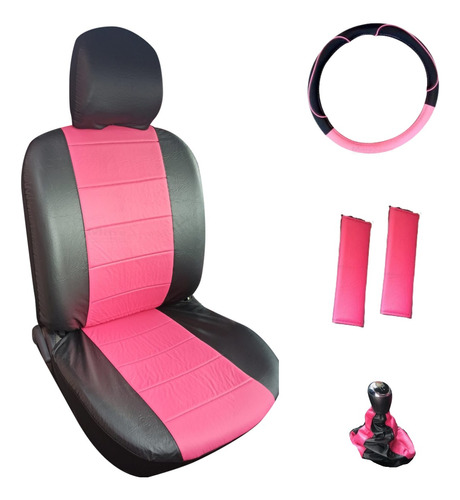 Fundas Simil Cuero Mitre Sport + Cubre Volante+ Kit Mujer