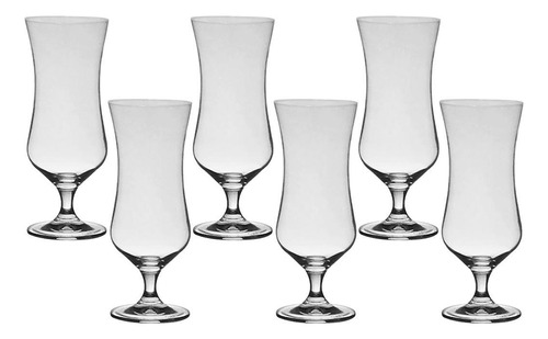 Set De 6 Copas De Coctel Vidrio Premium Fiestas 450 Ml