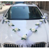 Set De Flores De Simulación De Decoración De Coche Para Boda