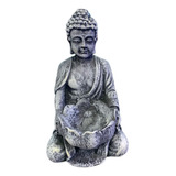 Enfeite Para Aquario Buddha Buda Decoração Sentado 