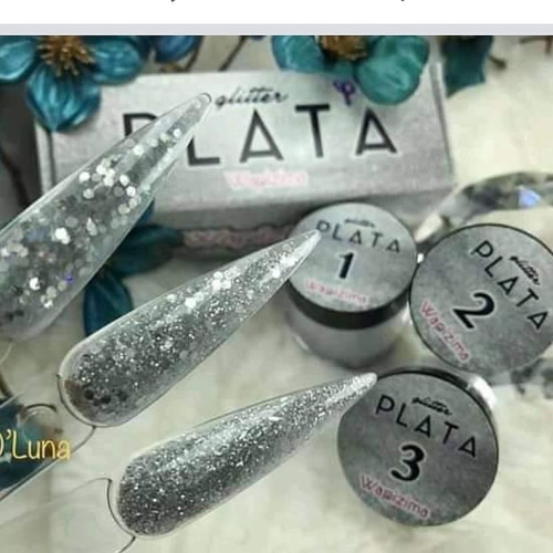 Colección Plata Wapizzima De 3 Polímeros De 7 G.