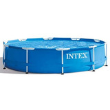 Piscina Armação Lona 4485 Litros Bomba Filtro 110v- Intex