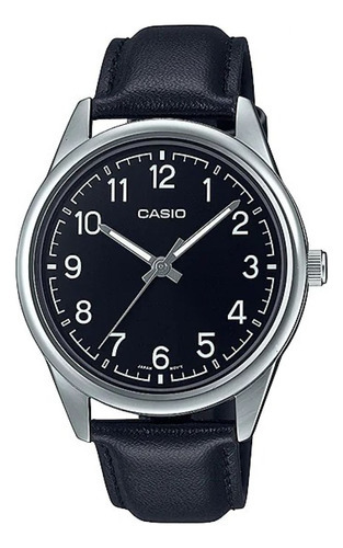 Reloj Casio Mtp-v005l-1b4 Cuero Elegante, Resistente