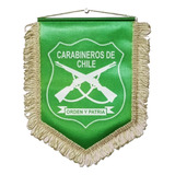 Banderín Grande De Carabineros De Chile