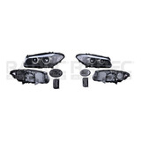 Par Juego Faros Bmw Serie 5 2010 - 2013 Con Leds P/foco Qwe