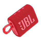 Parlante Jbl Go3 Bluetooth Red