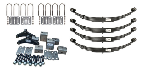 Kit De Suspension Dos Ejes Para Remolque 7000 Lb Muelles