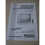 Manual De Instruções Tv Philco Pcm 1444 2044 2144 R881