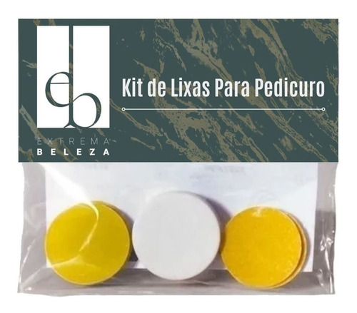 Kit Refil De Lixas Para Pedicuro Soft Feet Taiff 10 Lixas