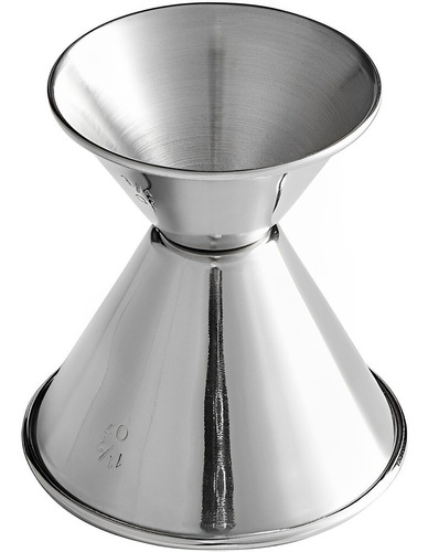 Jigger Medidor Tragos Acero Inox Estilo Japones 3/4x1 1/4 Oz