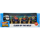 Hot Wheels Monster Trucks Clash Of The Wild Diecast