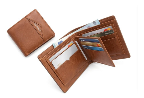 Billetera Cartera Para Caballero Porta Tarjeta