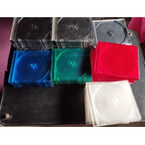 Liquido 90 Caja Slim P/cd Trans, Rojo, Azul Y Verde 