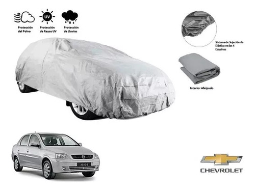 Cubierta Funda Cubreauto Afelpada Chevrolet Corsa 2003-2004