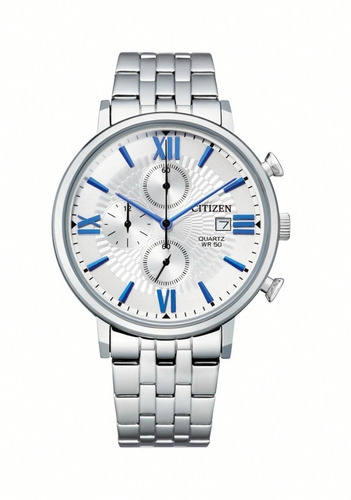 Citizen Hombre An3610-71a Chrono Quartz /relojería Violeta