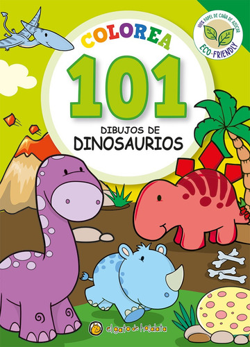 Colorea 101 Dibujos De Dinosaurios - El Gato De Hojalata