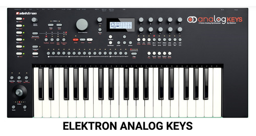 Teclado Elektron Analog Keys Sintetizador 37 Teclas Midi 220