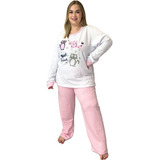 Pijamas Tamanho Especial Plus Size Flores