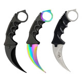 Cuchillo Karambit Navaja Táctico Militar Camping 