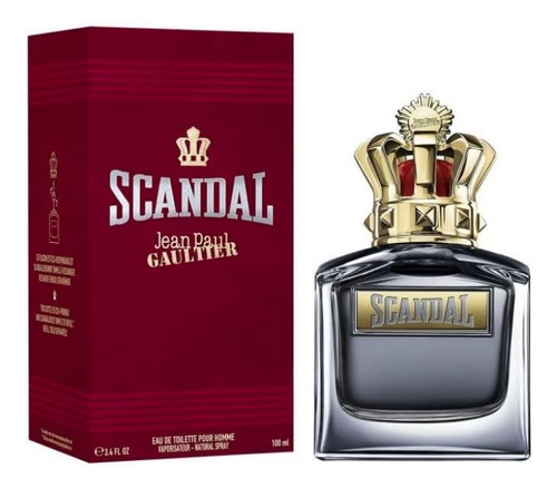 Scandal Pour Homme Perfume Masculino Edt 100ml Selo Adipec