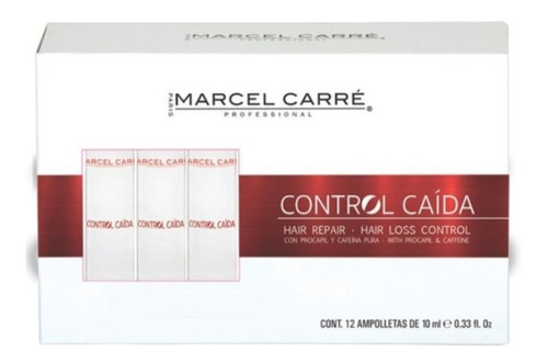 Marcel Carre Ampolletas Hair Loss Control Caida  12x10ml