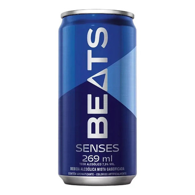 Cerveja Beats Senses Lata 269ml Skol | MercadoLivre