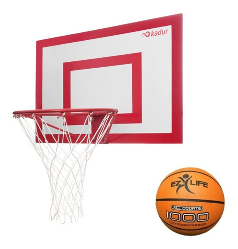 Tablero Basquet Outdoor Aro Red Pelota N 5 Basket Cke