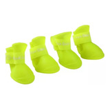 Zapatos Para Mascotas Bota Silicona Impermeable Perros Gatos