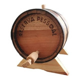 Barril Tonel Corote Cerejeira 3 Litros Cachaça Pinga Whisky 