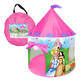 Barraca Infantil Menina Princesas Grande Tenda Cabana Rosa 