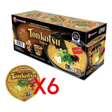 Pack 6 Bowl Ramen Fideos Salsa Picante Nongshim Tonkotsu®